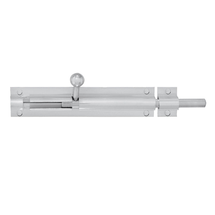 Delf Trade 9 5 x 150mm Satin Chrome Extended Throw Barrel Bolt