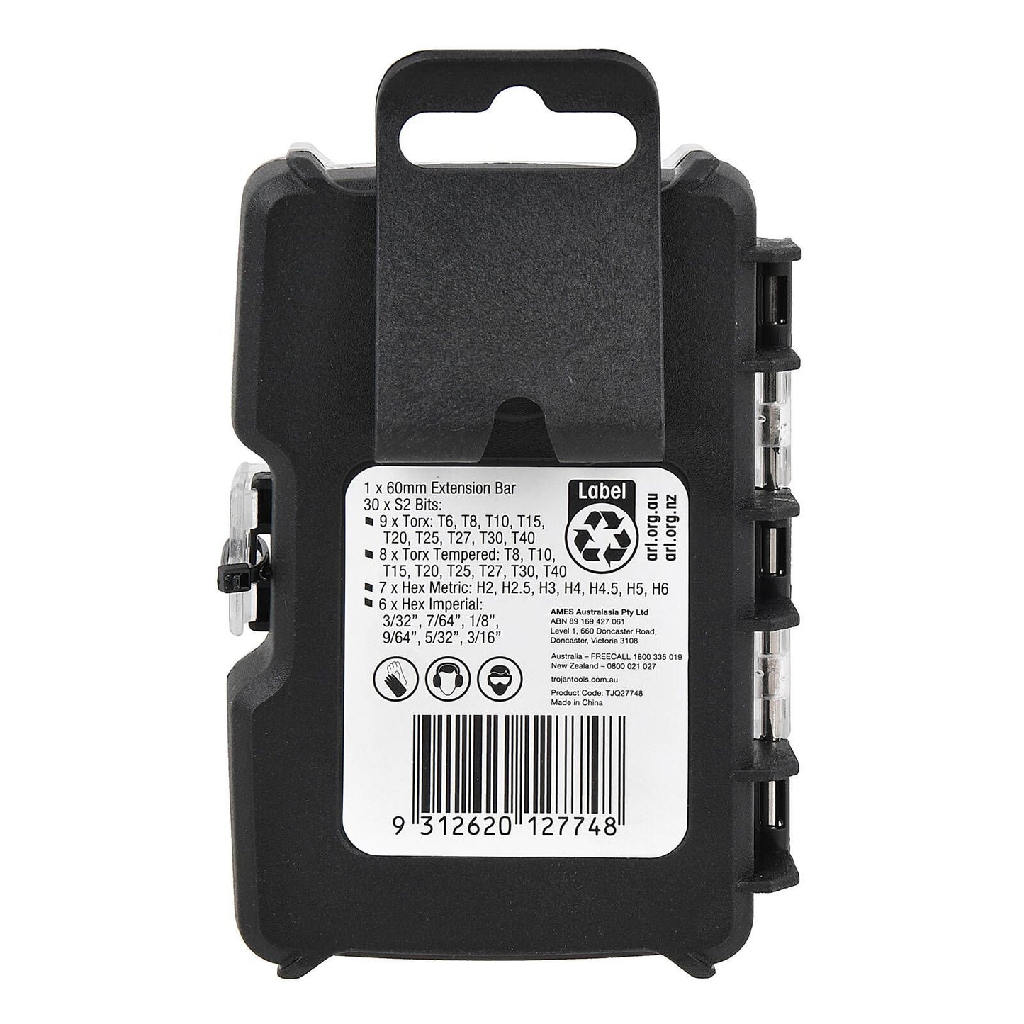 Trojan Torx and Hex Key Set - 31 Piece
