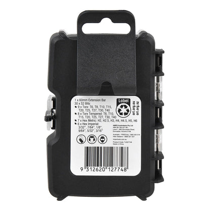 Trojan Torx and Hex Key Set - 31 Piece