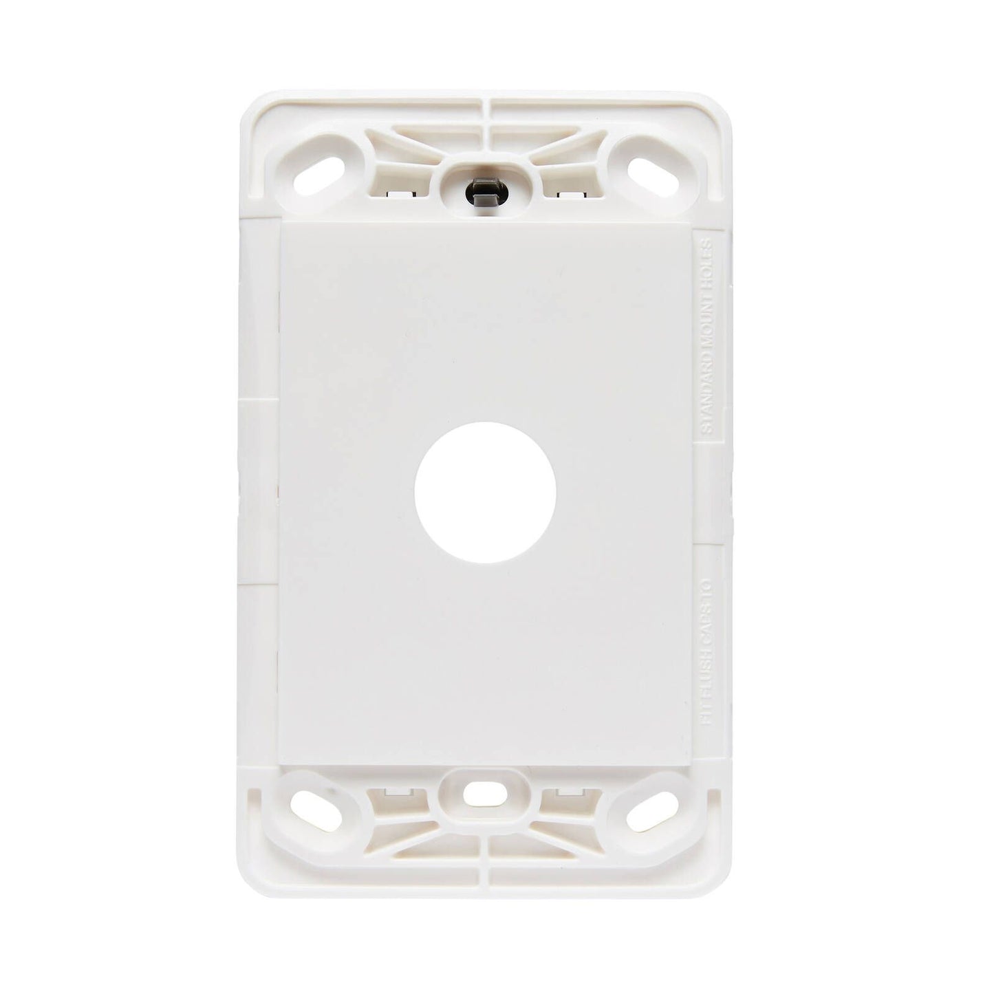 HPM Vivo White 1 Gang Wall Switch Grid Plate - 118 x 85mm