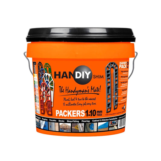 HanDIY Shim Packer Handy Pack - 1-10mm - 134 Pieces