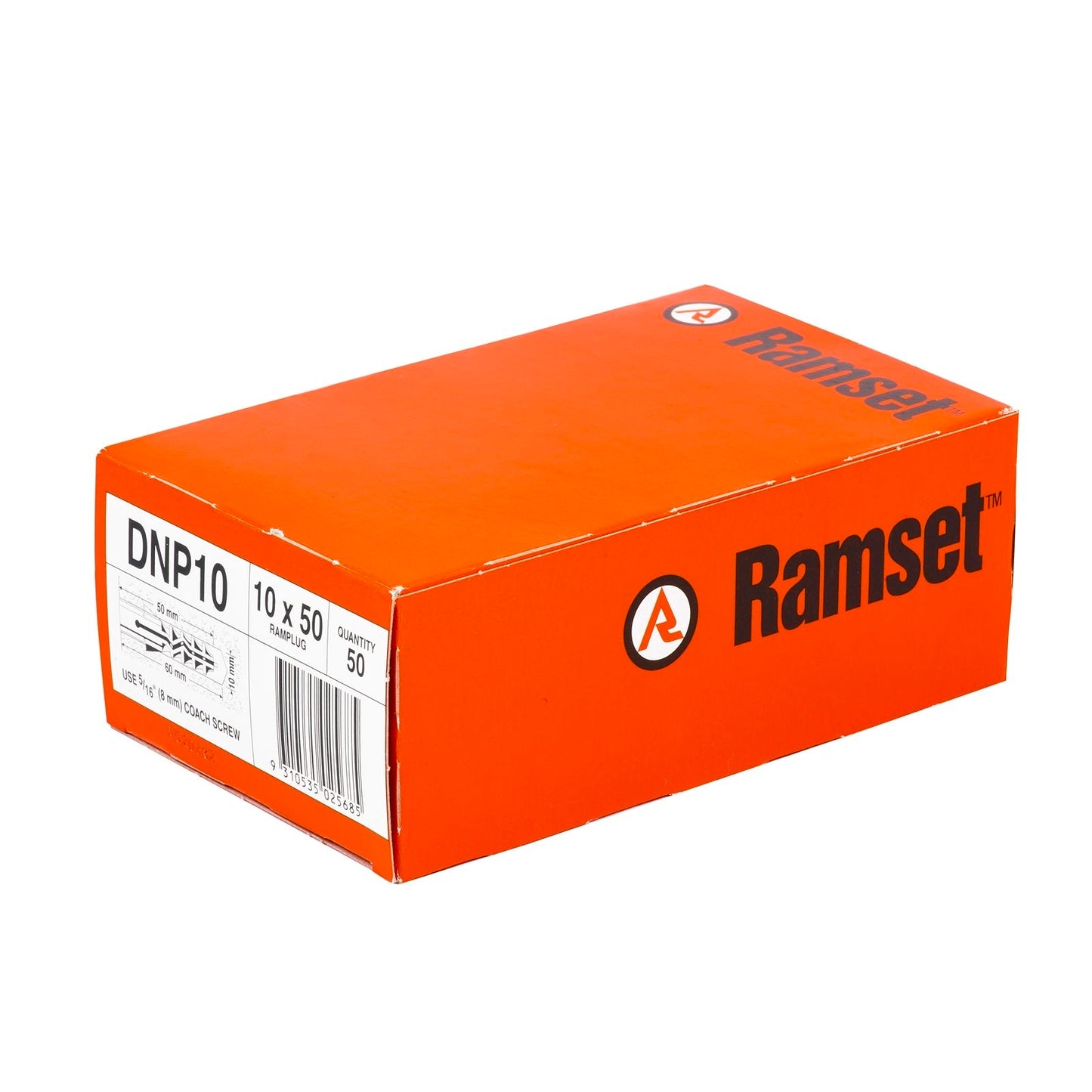 Ramset Ramplug - 10 x 50mm - 50 Pack