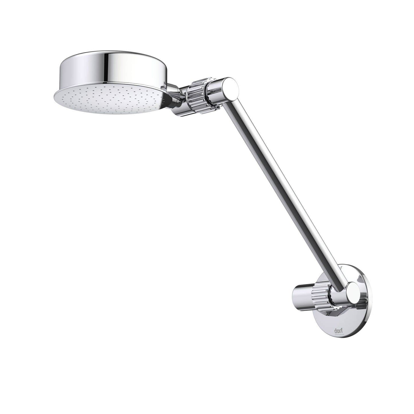 Dorf Chrome Adjustable Stayfast Wall Shower - 9L/min