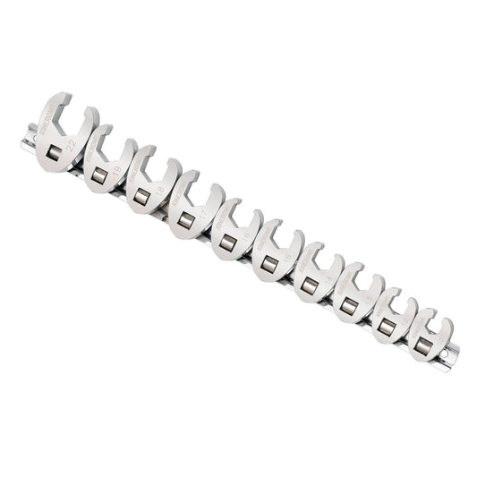 Kincrome Crows Foot Spanner Set - 10 Piece - 3/8" Drive