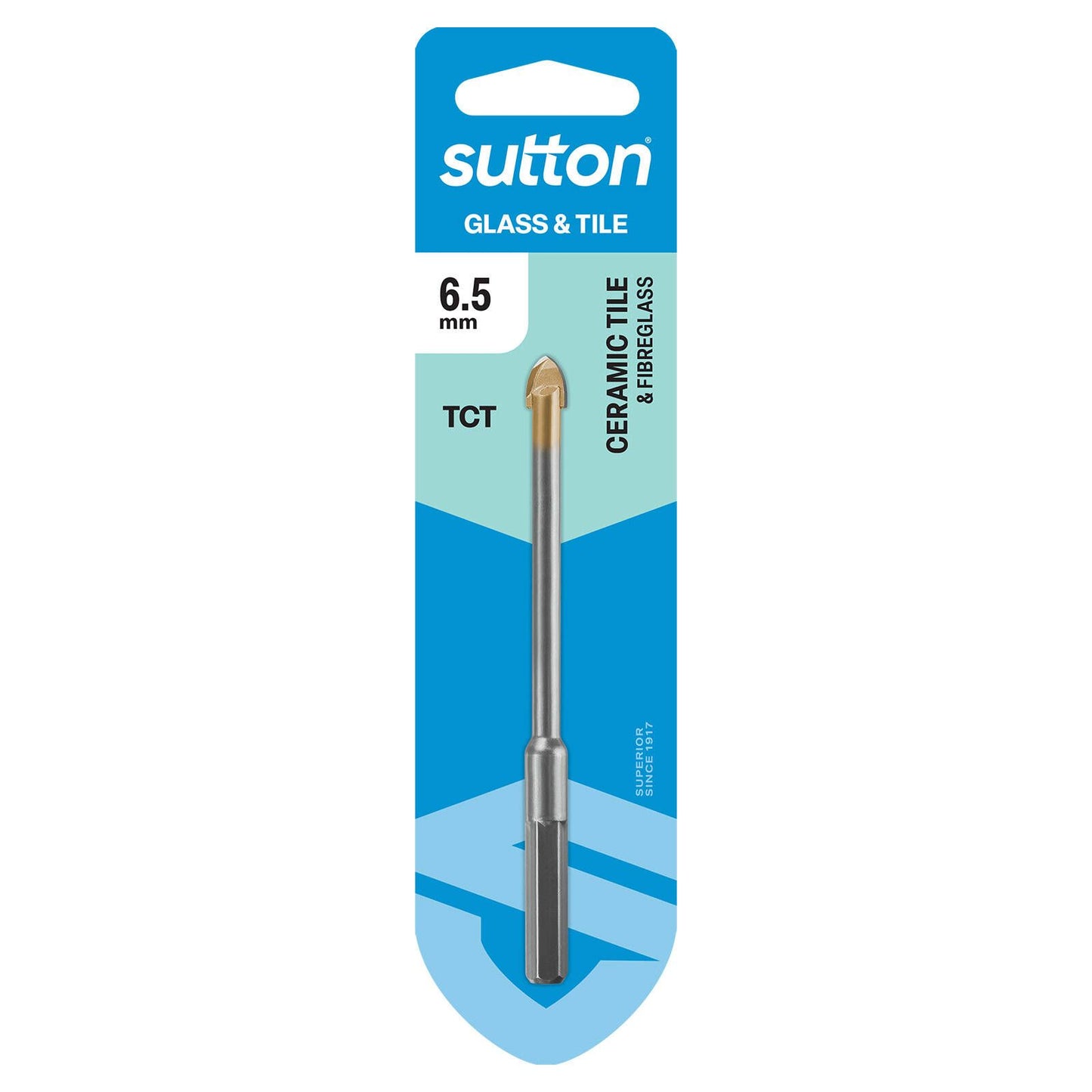 Sutton Tools Glass and Tile Drill Bit - 6.5mm