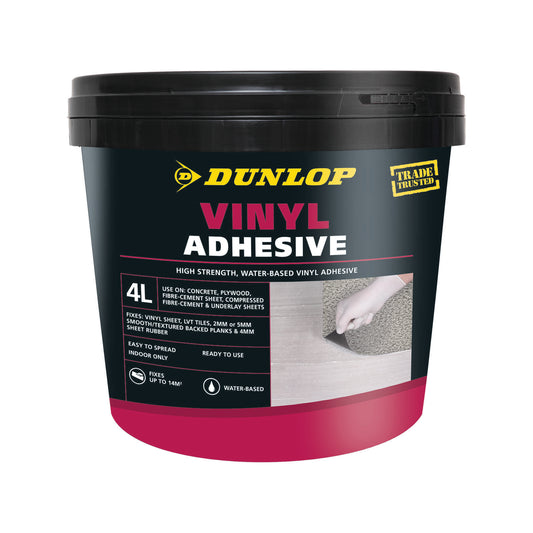 Dunlop Vinyl Adhesive - 4L