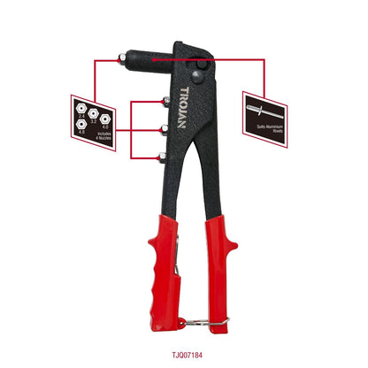 Trojan Rivet Gun - 10" - 100 Rivets