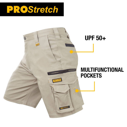 Dewalt Khaki Bennington Prostretch Shorts - Size 34