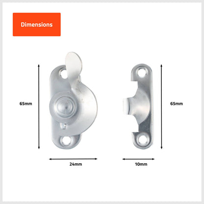 Taskmaster Window Sash Fastener - 45 x 23 x 75mm