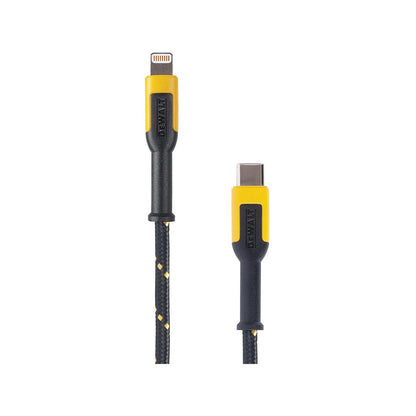 Dewalt Lightning to USB-C Charging Cable - 1.2m