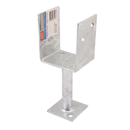 Pryda Full Stirrup Post Anchor - 130 x 90mm