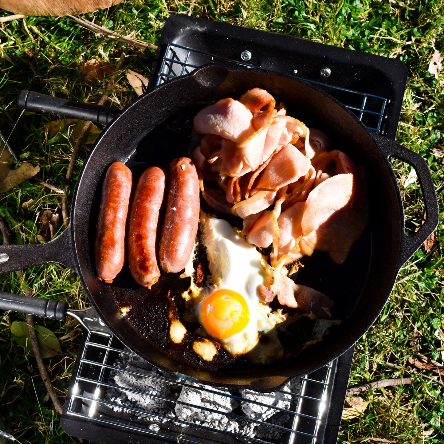 Jumbuck Large Cast Iron Skillet - 2.5L