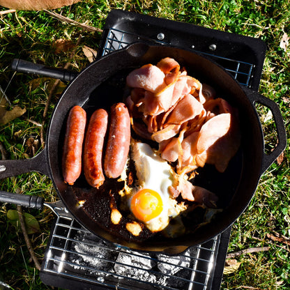 Jumbuck Large Cast Iron Skillet - 2.5L