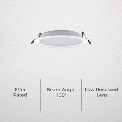 Deta x8 Series Tri Colour Dimmable LED Downlight - 160mm - 11W/13W/15W