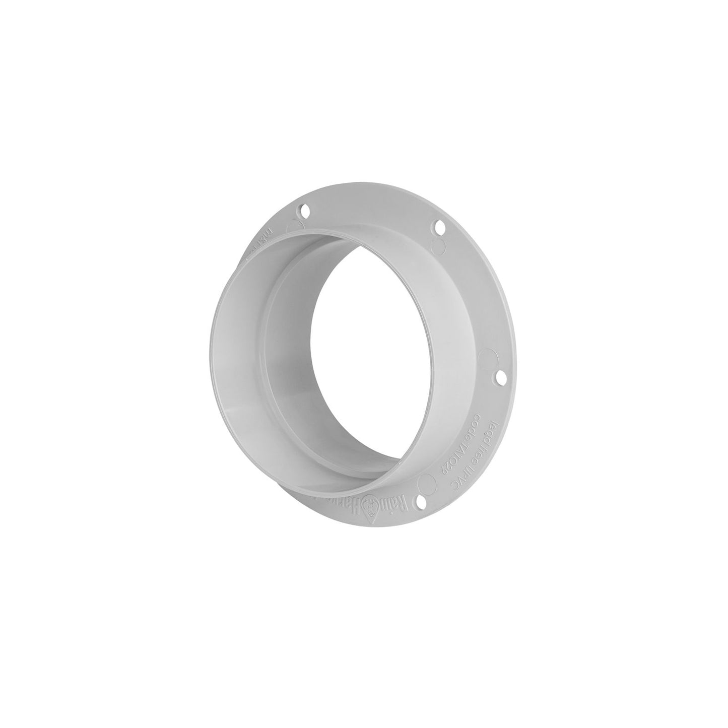Rain Harvesting Flanged Tank Overflow - 90mm - Grey