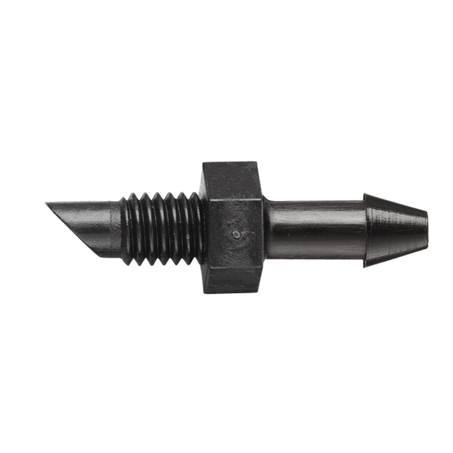 Pope Threaded Barbed Adaptor - 4mm - 10 Pack
