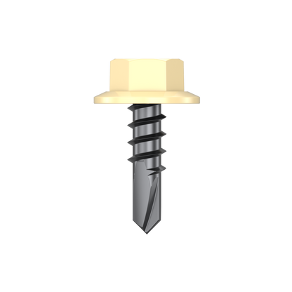 Bremick Metal Hex Screw - 10g x 16mm - B8 - 100 Pack