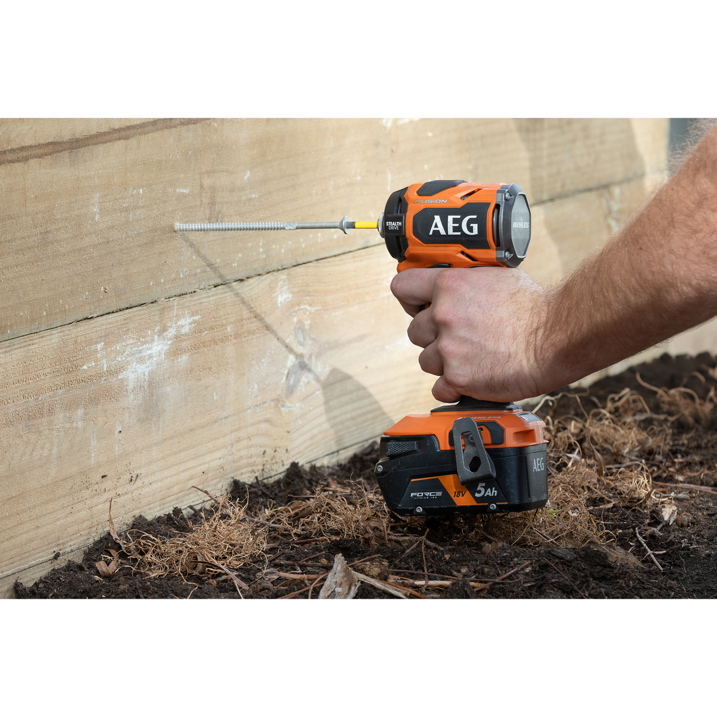 AEG Fusion Stealth Impact Driver - 18V - 114mm - Skin Only