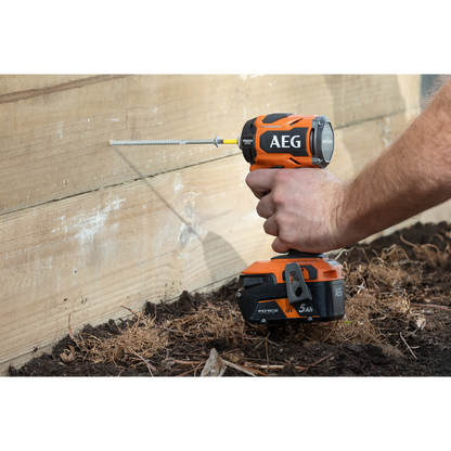 AEG Fusion Stealth Impact Driver - 18V - 114mm - Skin Only