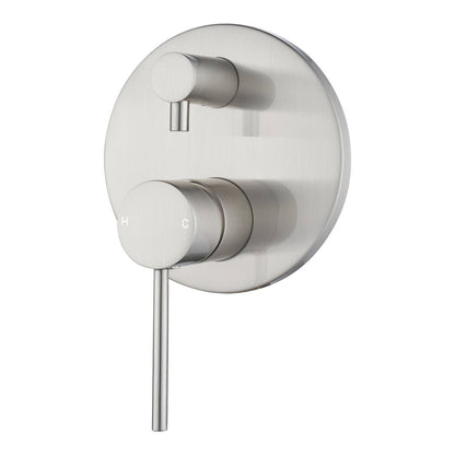 Mondella Resonance Diverter Shower Mixer 35mm Brushed Nickel Resonance