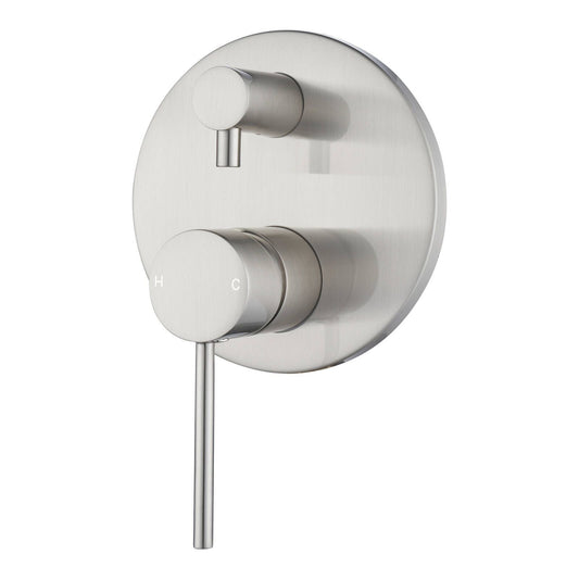 Mondella Resonance Diverter Shower Mixer 35mm Brushed Nickel Resonance