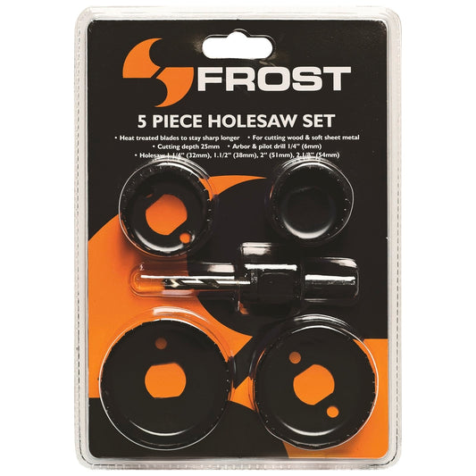 Frost Holesaw Set - 5 Piece