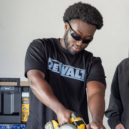 DEWALT Oxide Black Crew Neck Shirt - Size S