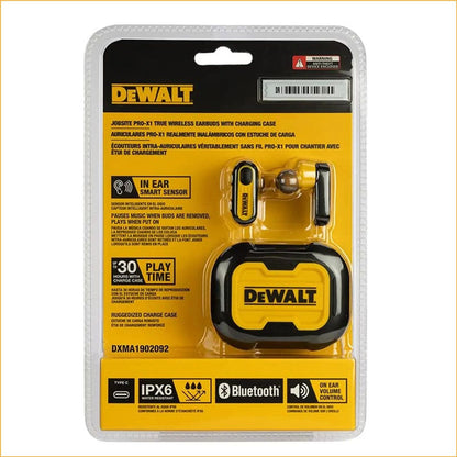 Dewalt Jobsite Pro x1 True Wireless Earbuds