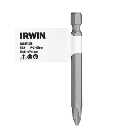 Irwin PH2 Fastening Bit 69mm