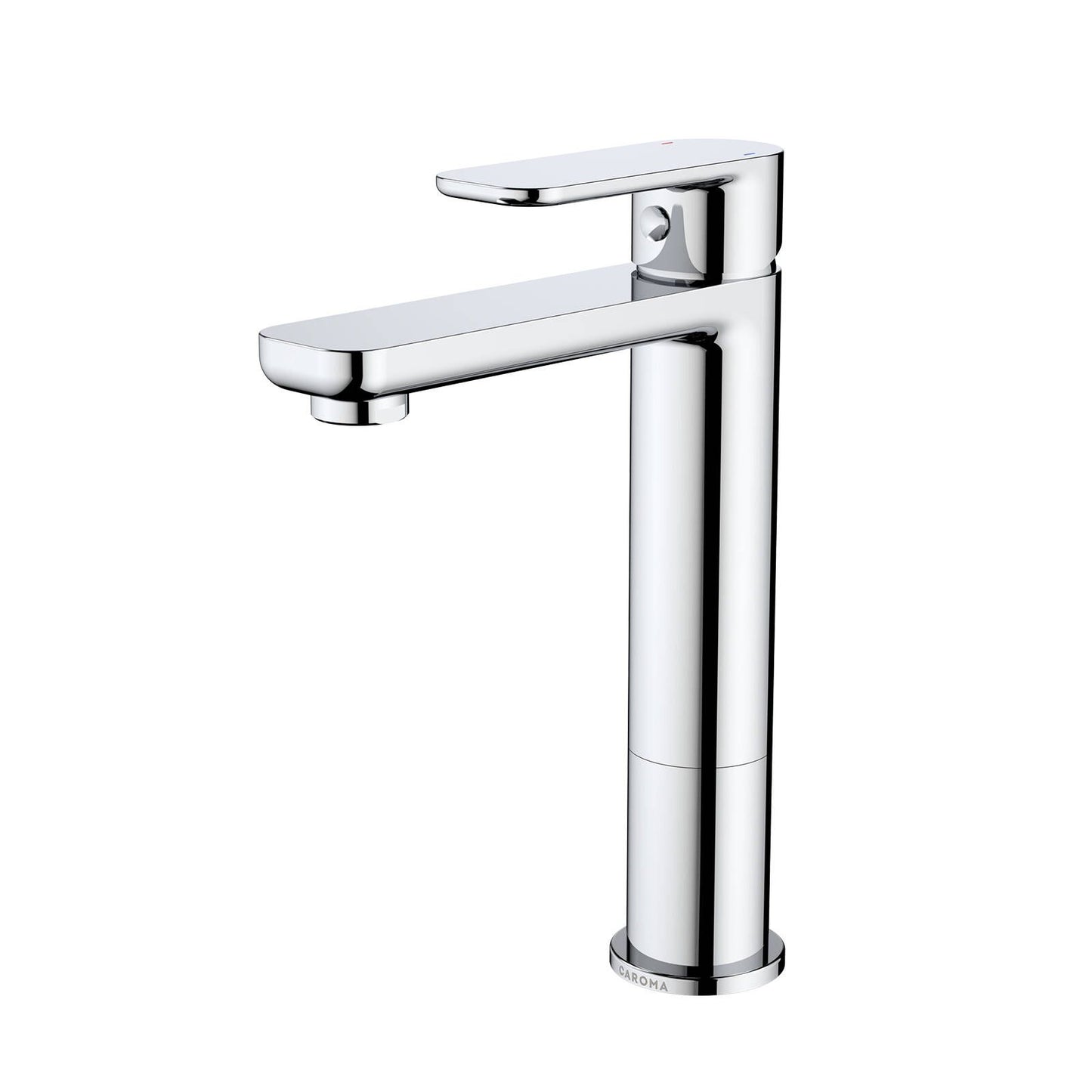 Caroma Chrome Luna Mid Basin Mixer - 50 x 232mm