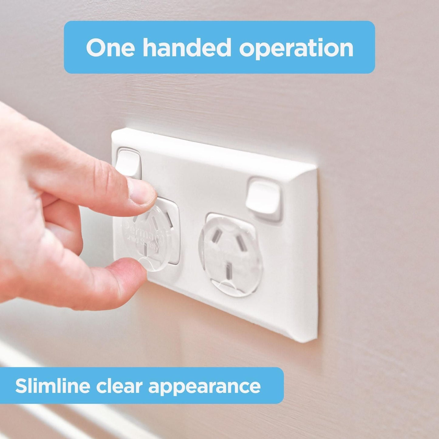 Perma Child Safety Outlet Covers - 24 Pack