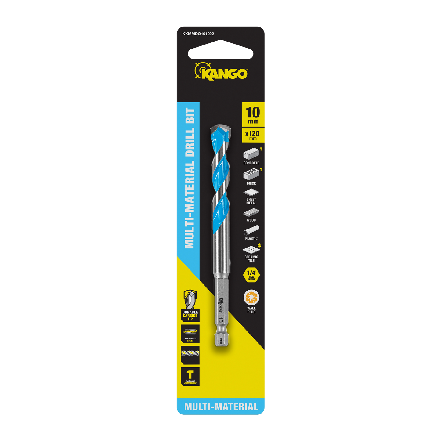 Kango Multi Material Drill Bit - 10 x 120mm