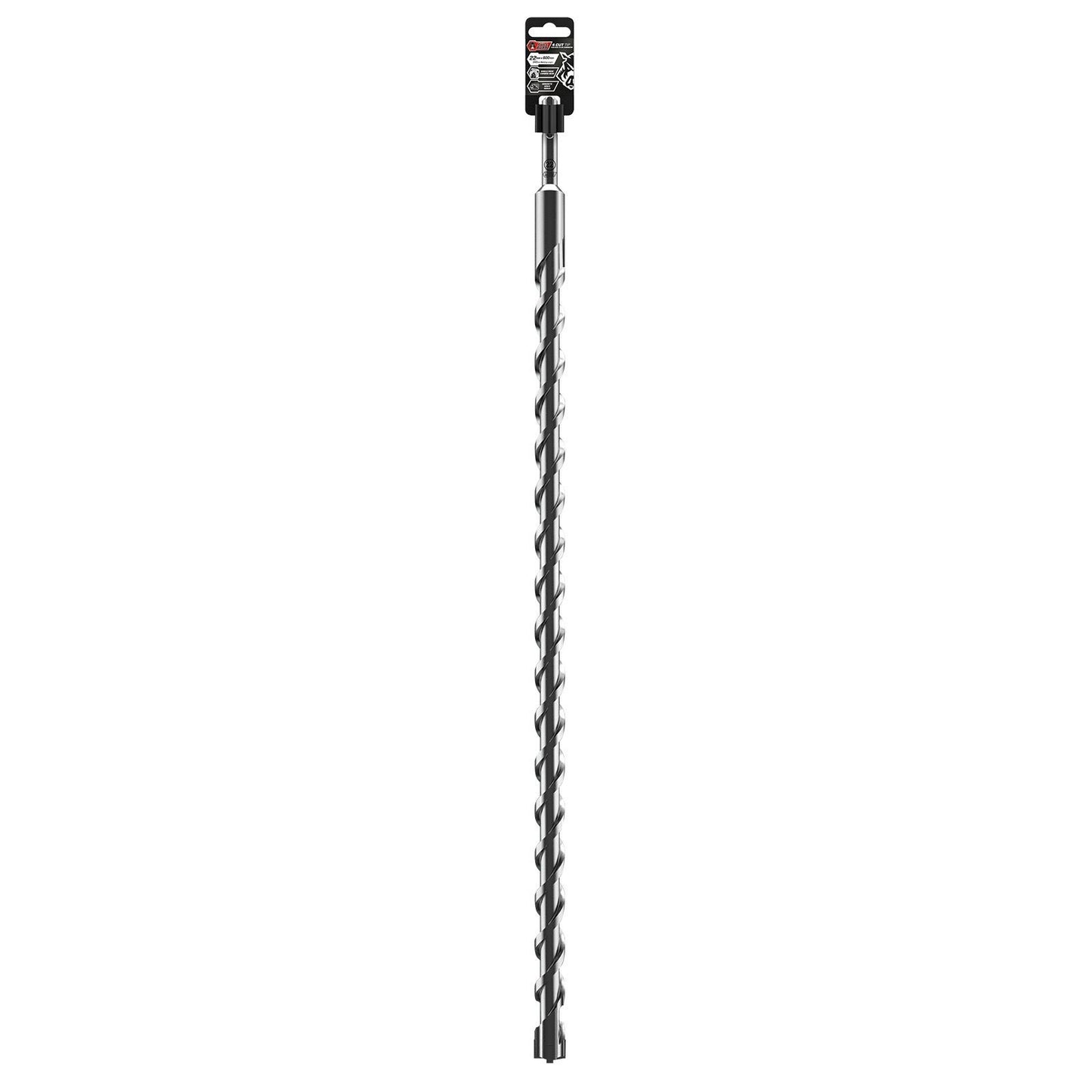 Full Boar 4 Cut Tip Drill Bit - 22 x 600mm