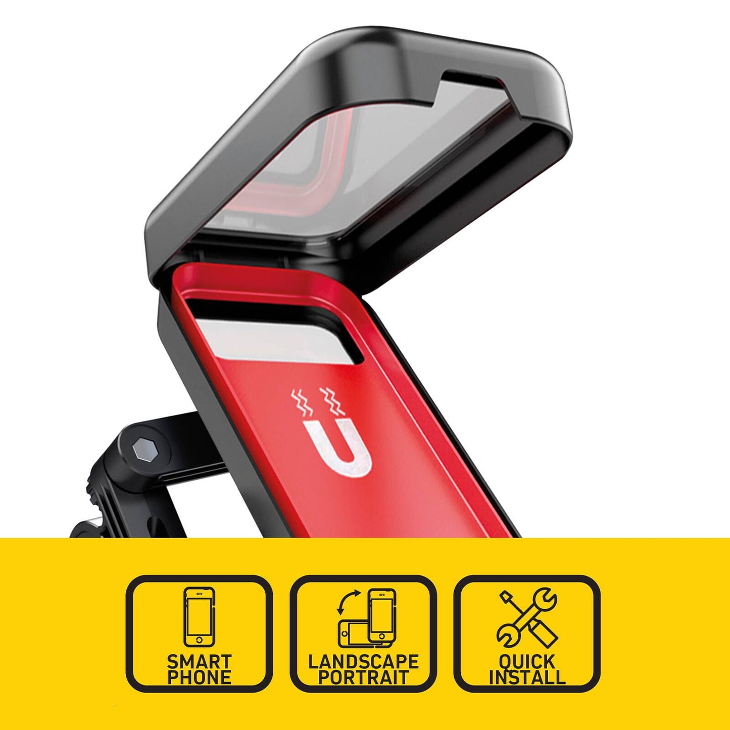 Antsig Universal Water Resistant Bicycle Phone Mount