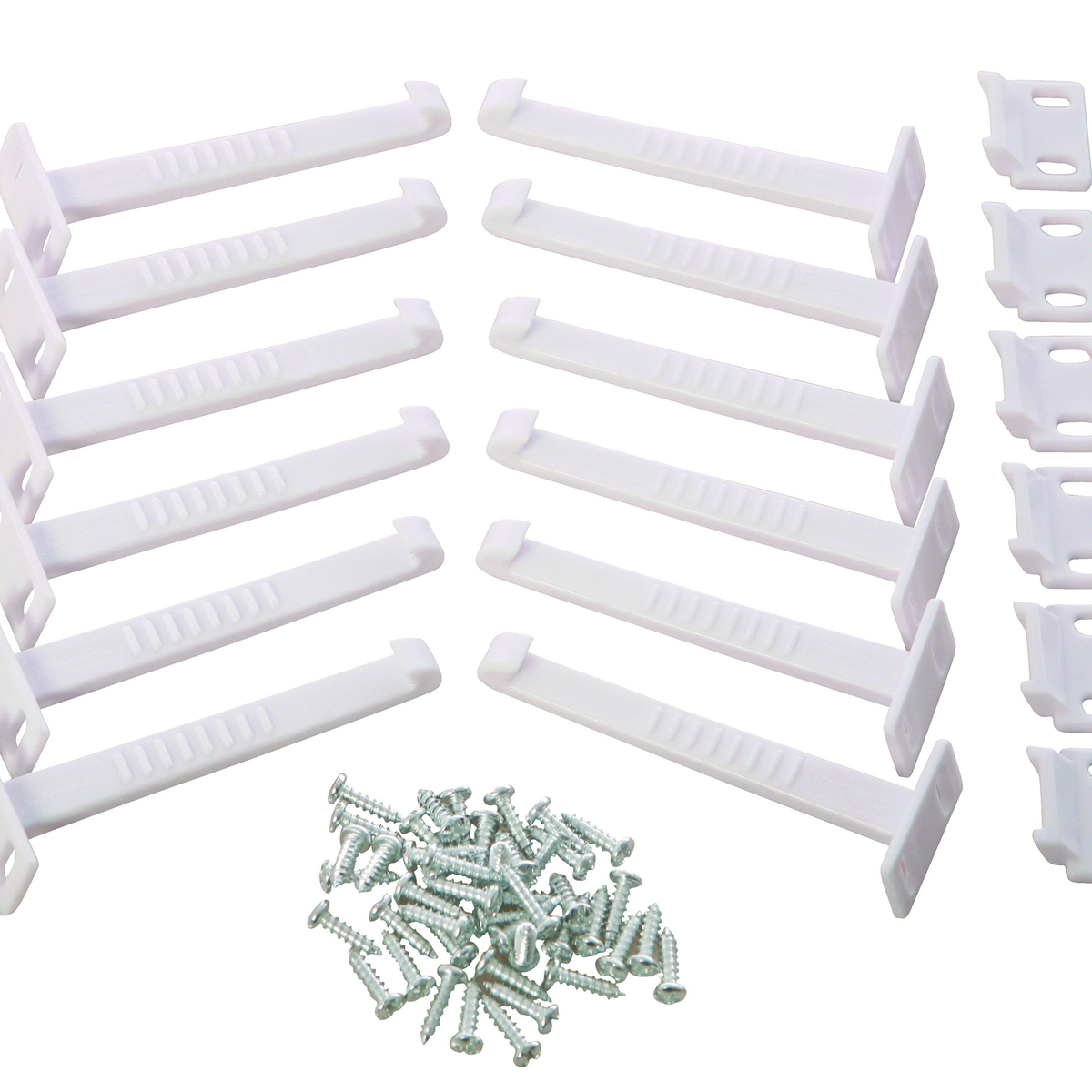 Dreambaby Child Safety Catch - 17mm x 85mm - PP - Easy Access - 12 Pack