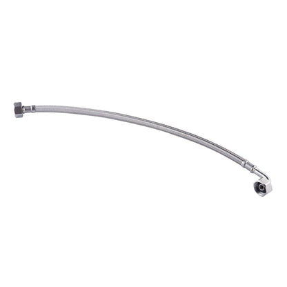 Kinetic 300mm Stainless Steel Flexible Braided Hose Bent Elbow Connector