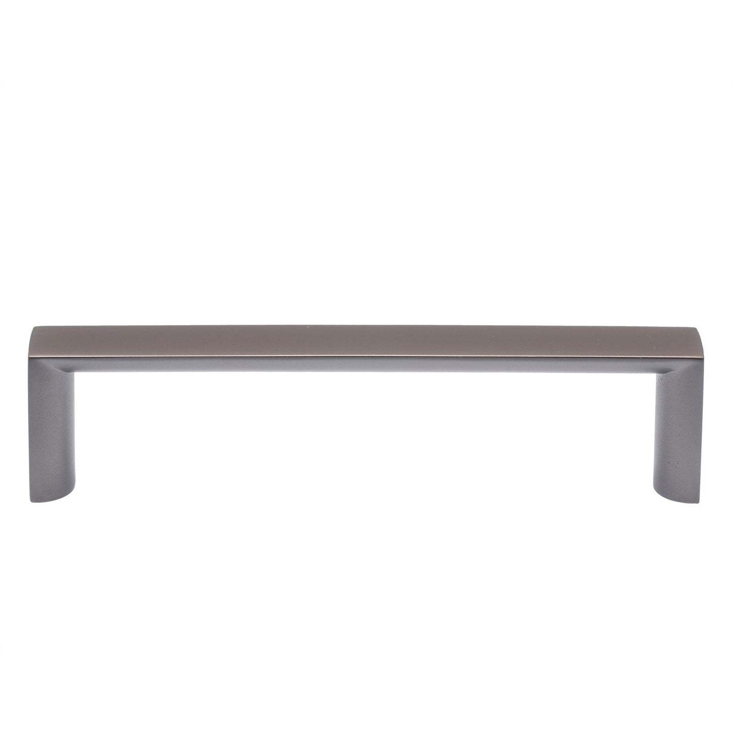 Lane Square Round Handle - 96mm - Gun Metal