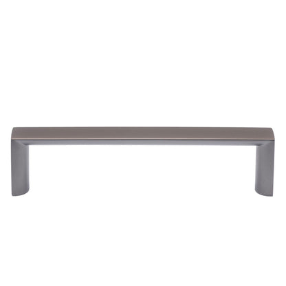 Lane Square Round Handle - 96mm - Gun Metal