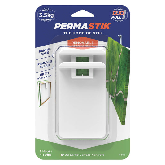 Permastik Extra Large Canvas Hangers 90 x 90cm 2 Pack