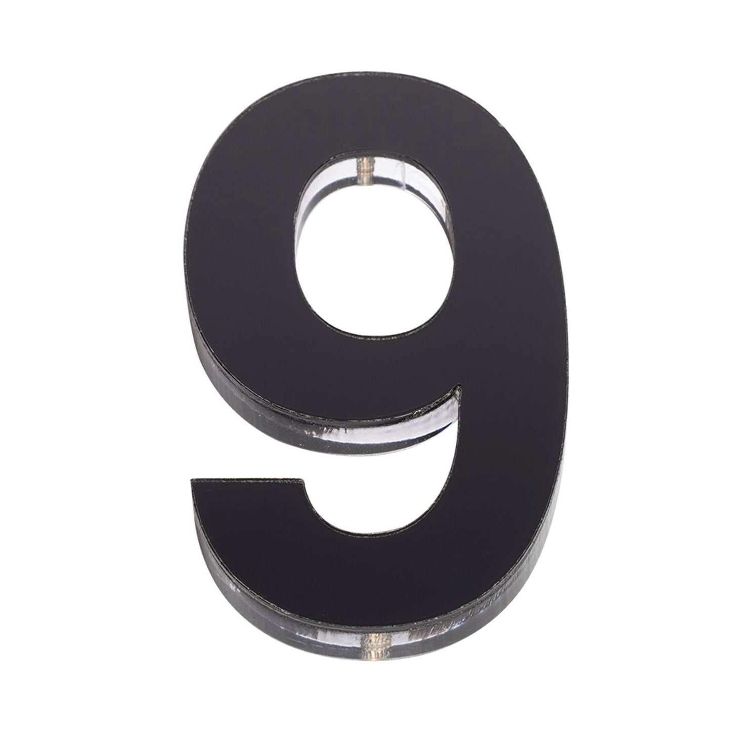 Sandleford House Number 9 - 120mm - Black