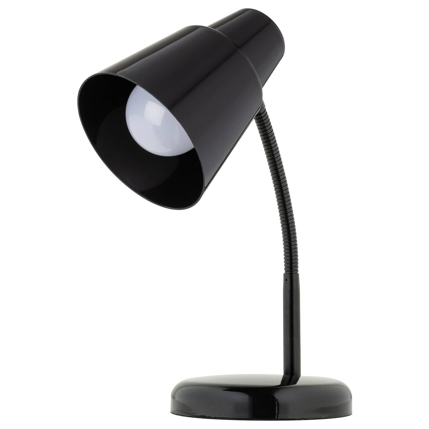 Verve Design Black Brylee Desk Lamp - 135 x 340mm