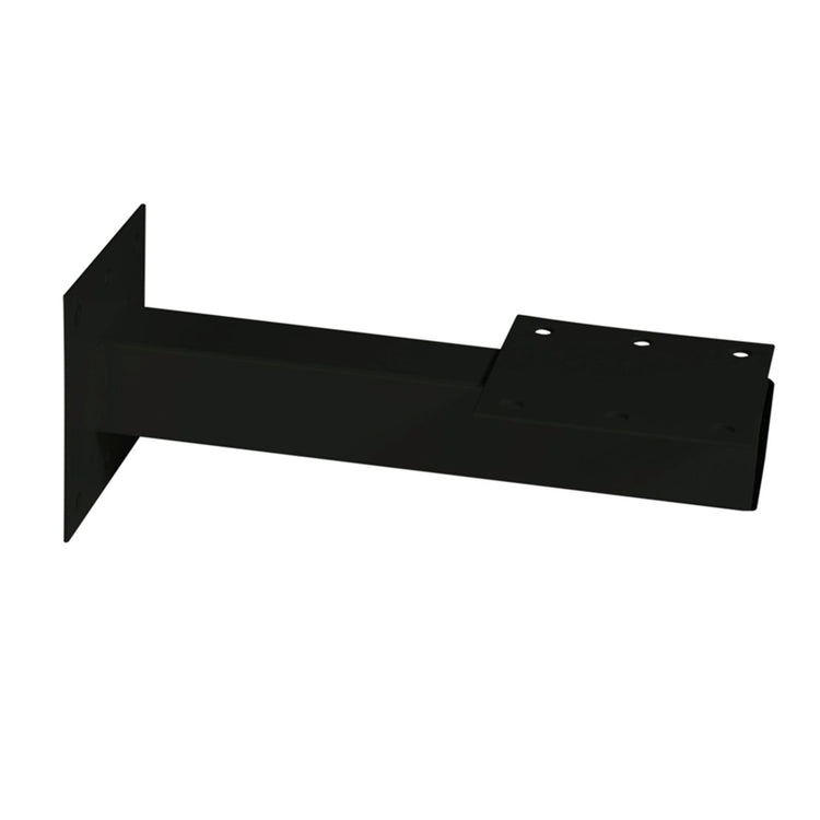 Sandleford Wall Mount Letterbox Post - 250mm - Black