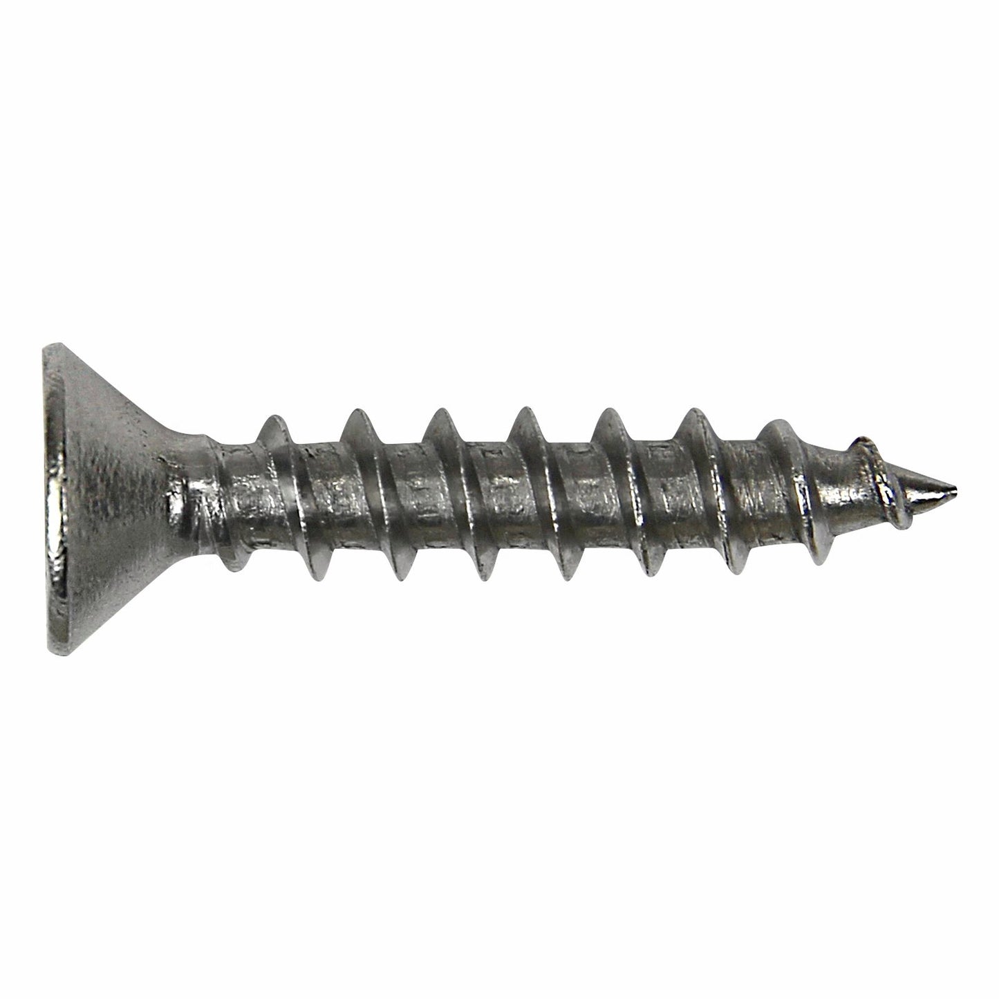 Otter Polished Stainless Steel Hinge Screws - 10 x 25mm - 16 Pack