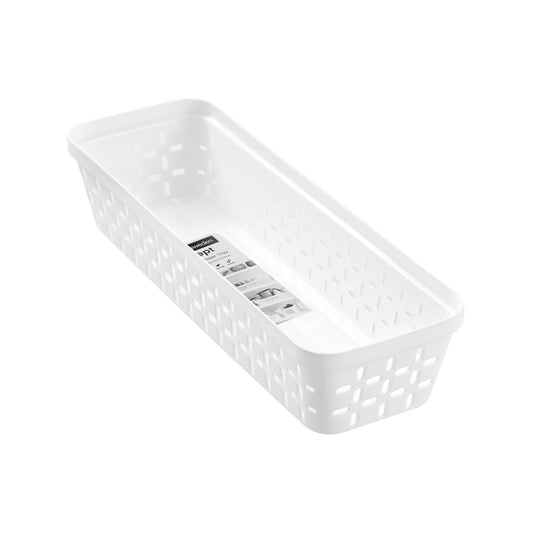 Boxsweden Kept Organiser Tray - 33 x 11.5 x 6.5cm - White