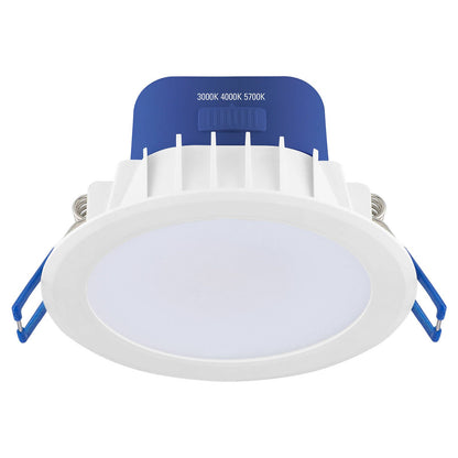Deta Tri Colour Dimmable LED Downlight - 9W - 110mm - IP44