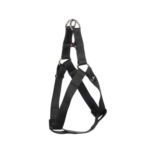 Flamingo Large Ziggi Dog Harness - 40-70cm - Black