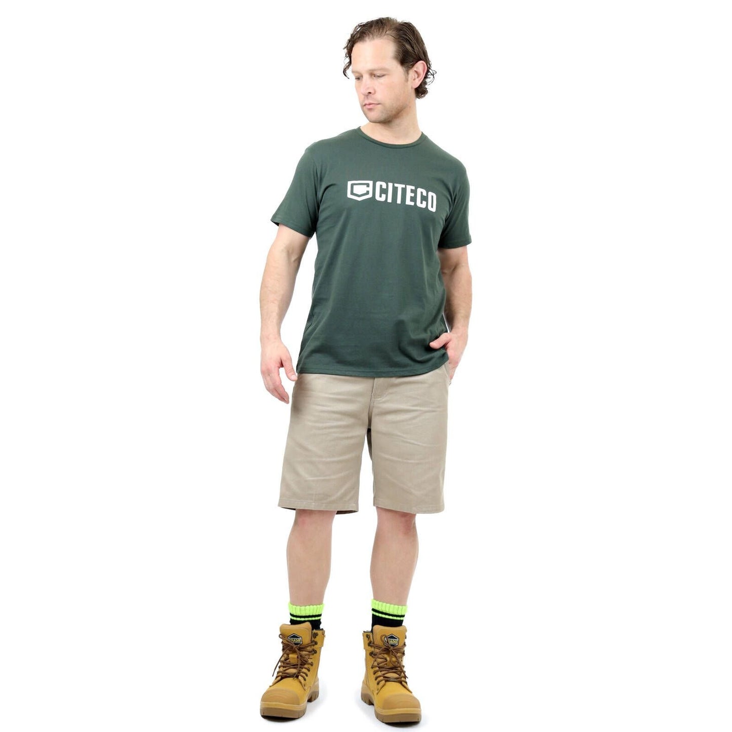 Citeco Khaki Tee - Small