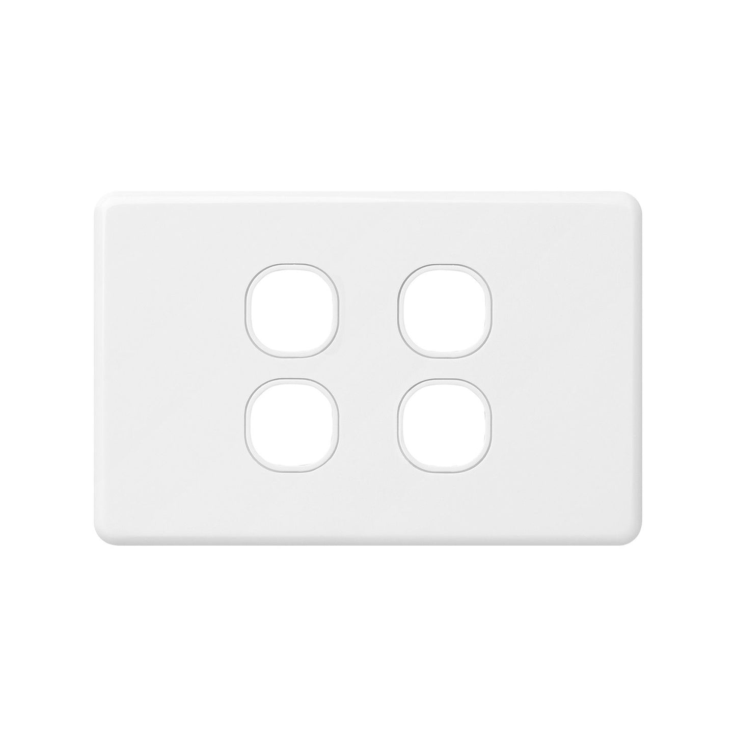 DETA X6 Four Gang Grid Plate - 77mm