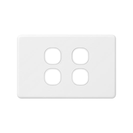 DETA X6 Four Gang Grid Plate - 77mm