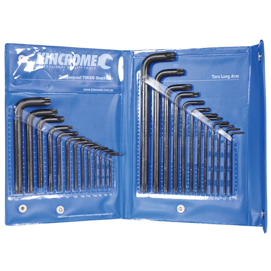 Kincrome 25 Piece Tamperproof Torx Keys Set